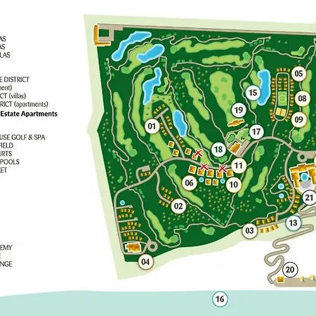 Apartment Lighthouse Golf & Spa, 1 Bedroom Forest View By Deluxe *
